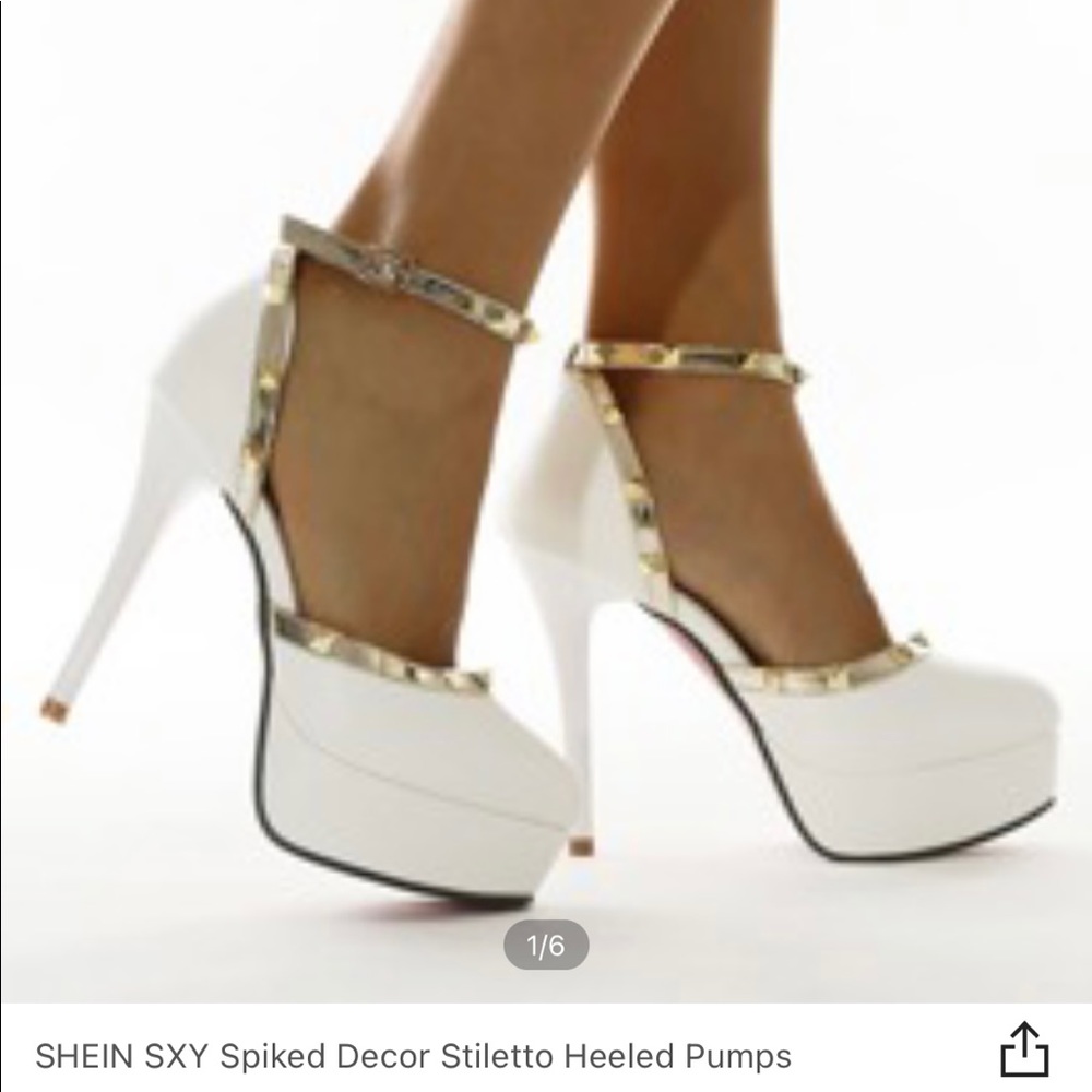 SHEIN Stiletto Platform Pumps